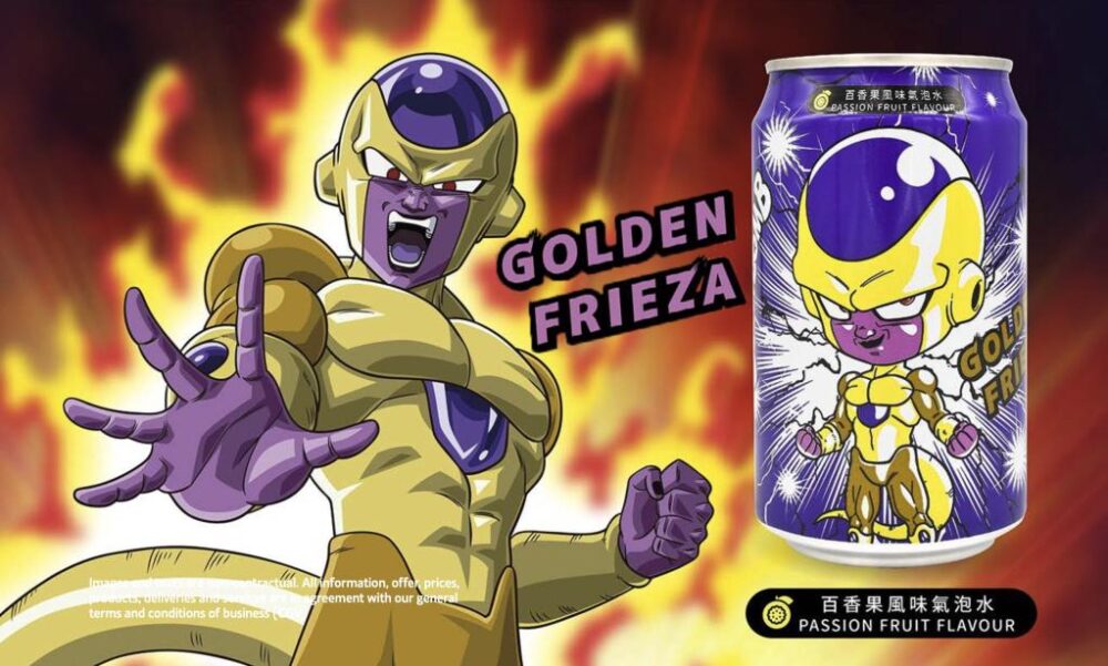 DRAGON BALL Z - Sparkling W - Golden Frieza - Passion - Canette 33 Cl