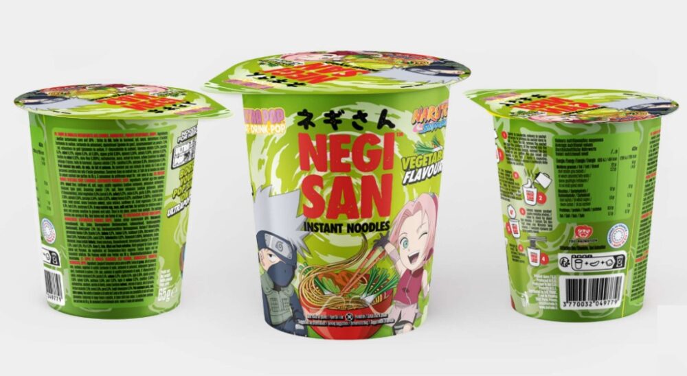 NARUTO SHIPPUDEN - Cup Noddles - Sakura/Kakashi - Légumes