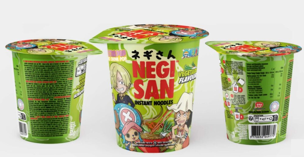 ONE PIECE - Cup Noddles - Sanji/Chopper/Usopp - Légumes